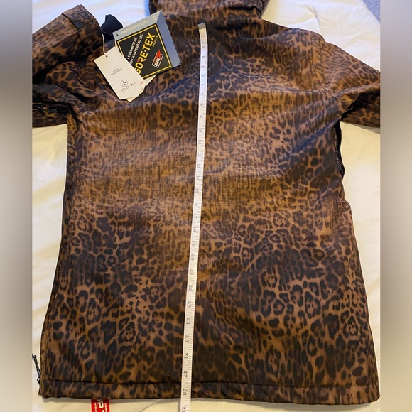Volcom Snow Fern Insulated Gore Pullover Leopard (Size Small) - Picture 6 of 9